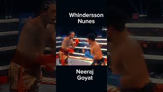 Whindersson Nunes Vs Neeraj Goyat highlights boxing whinderssonnunes whindersson nunes brazil [upl. by Itagaki516]