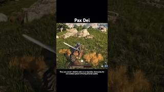 Sword  Shield Combat  Pax Dei paxdei mmorpg survival crafting [upl. by Assyle]