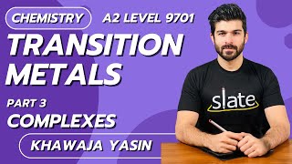 Transition Metals  Part 3Complexes  A2 Level  Chemistry  Khawaja Yasin  SLATE [upl. by Truscott738]