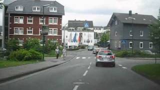 Driving in Olpe Germany WestEast [upl. by Erbas]