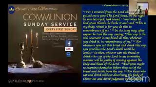 Living Vision Ministries Sunday Service Minister Darron Woods on quotThe Living Wordquot [upl. by Cire154]