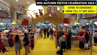 MidAutumn Festive Celebration Fair 2024 at Takashimaya   Over 70 Mooncake Vendors   Till 17 Sep [upl. by Benedick]