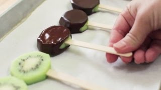 How to Recover from a ChocolateCovered Kiwi Pop Pinterest Fail From Our Food Network Kitchen [upl. by Aihtenyc]