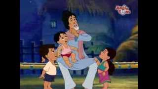 Must watch  Amitabh Bachchan Hindi Song quotAao Bachhoquot in Animation by Jingle Toons [upl. by Okihcas]