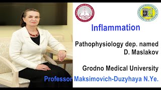 Inflammation Lecture Prof Maksimovich N Ye [upl. by Supple]