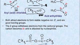 Alevel Chemistry Acylation Acyl chlorides amp Acid Anhydrides [upl. by Uahsoj]