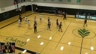 Oakton College Womens Basketball vs College of Lake County 13024 [upl. by Lesser]