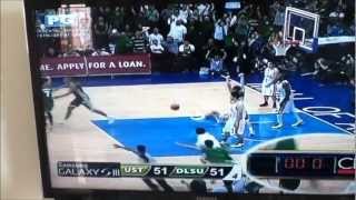 Buzzer Beater Jeron Teng  UST Growling Tigers vs DLSU Green Archers UAAP Season 75 [upl. by Reifnnej]