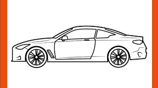 HOW TO DRAW INFINITI Q60 S CAR 2017  HOW TO DRAW A CAR EASY STEP BY STEP [upl. by Lombardy]