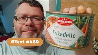 RTest 480  Dreistern Frikadelle mit Gartengemüse amp Kartoffeln [upl. by Ramahs658]