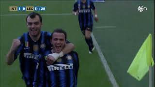 Stagione 20102011  Gol di Pazzini  Inter vs Lecce 10 [upl. by Dasie]