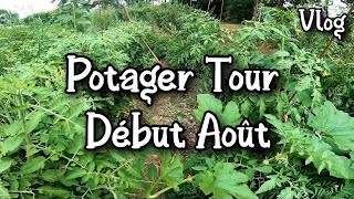 Août Visite du potager de la micro ferme et des jardins en permaculture [upl. by Bensen]