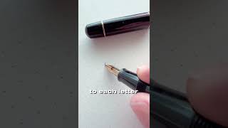 Those letters are so beutifull fountainpen satisfying interestingfacts writingtips [upl. by Artkele]