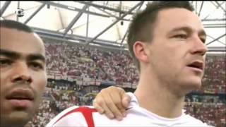 England National Anthem God Save The Queen  Beckham Terry Gerrard Lampard [upl. by Ignace]