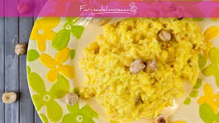 RISOTTO ALLO ZAFFERANO con CRESCENZA e NOCCIOLE  Ep68 [upl. by Osbourne]