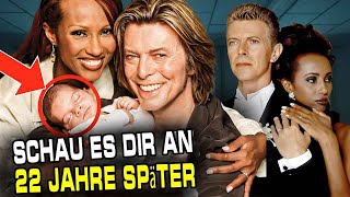 Sehen Sie wie ihre Tochter heute aussieht Die Liebesgeschichte von Iman und David Bowie [upl. by Erroll523]