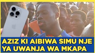 ATAKA HADI KURUSHA NGUMI KIJANA AMPORA AZIZ KI SIMU NJE YA UWANJA WA MKAPA [upl. by Adyht]