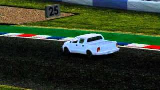 LFS Toyota Hilux Drifting [upl. by Katlin]