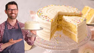 The Most AMAZING Vanilla Cake Recipe [upl. by Florian232]