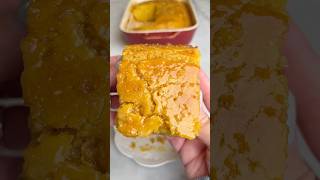 Honey Butter Cornbread thanksgiving recipe shorts [upl. by Amorette]