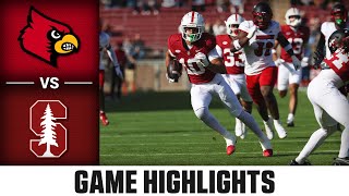 Louisville vs Stanford Game Highlights  2024 ACC Football [upl. by Fawcette]