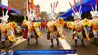 MORENADA ORKAPATA 2020  PARADA Y DEVOCION Festividad Virgen de la Candelaria HD [upl. by Eusassilem346]