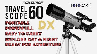 quotExplore Day and Night with Celestron Travel Scope 60 DX telescope space photography fotocart [upl. by Onafets324]