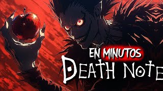 DEATH NOTE Toda la SERIE  RESUMEN EN MINUTOS [upl. by Weixel]