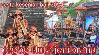 jegog dengan tari kreasi duta jembrana PKB 2024 [upl. by Strain]