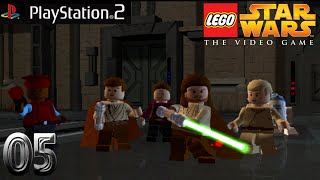 PS2 Lego Star Wars The Video Game Walkthrough 5 Retake Theed Palace  No Commentary 4K 60fps [upl. by Kisung]