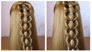 Tuto coiffure simple et rapide ♡ facile à faire soi même ♡ cheveux long  mi long [upl. by Ahsaelat]