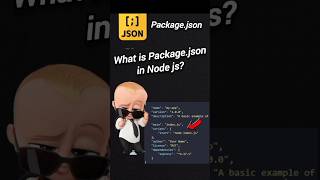 Packagejson in Nodejs  The Heart of Every Node Project 💻shortshortsjsonviralshort [upl. by Raji]