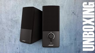 Unboxing Enceinte BOSE Companion 2 SERIE III pour ordinateur [upl. by Noryk]