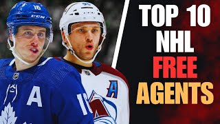 Ranking The Top 10 NHL FREE AGENTS 2025 Offseason [upl. by Bachman]