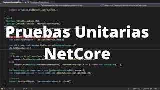 Como Hacer Pruebas Unitarias en Net Core C [upl. by Hniv]