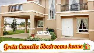 Single Detached House and lot GRETA Model House 5BR  CAMELLA SUBIC [upl. by Carbrey]