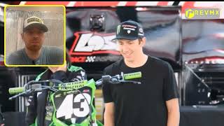 Review 450 Heat 1 Philadelphia Supercross [upl. by Dragde]