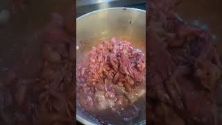 Slow cooked Red beans and rice cooking food foodie foodblogger [upl. by Noleta29]