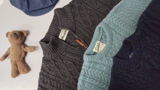 АРАНСКИЕ СВИТЕРА  РЫБАЦКИЙ СВИТЕР  ARAN CRAFTS SWEATER [upl. by Atin]