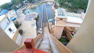 Journey to Atlantis 4K OnRide SeaWorld Orlando [upl. by Damiano547]