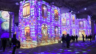 Les carrières de lumières aux Baux de Provence le 1er octobre 2020 Gaudi [upl. by Airetal]