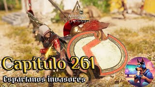 Assassin’s Creed Odyssey Capítulo 261  Espartanos invasores Castellano Español [upl. by Ellen]