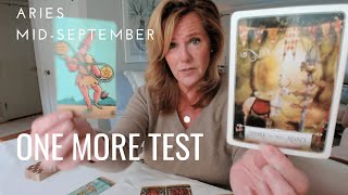 ARIES  One More TEST  Mid September 2024 Zodiac Tarot Reading [upl. by Remington519]