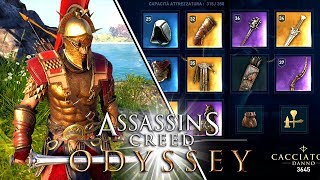 Assassins Creed ODYSSEY Armi Armature e Mappa No Spoiler  AC Odyssey Gameplay ITA By Gioseph [upl. by Zorana]