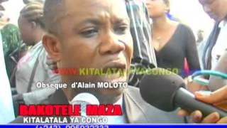 ALAIN MOLOTO TEMOIGNAGE DES MUSICIENS AUX FUNERAILLES [upl. by Erreit]