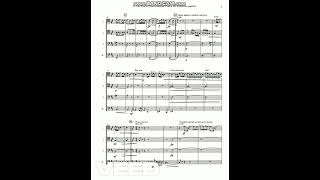 RimskyKorsakov Scheherazade IIKalendar Prince for TROMBONE QUARTET preview [upl. by Euqirat]