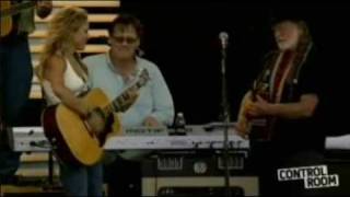 Willie Nelson amp Sheryl Crow quotOn the Road Againquot live 2007 Crossroads  stereo [upl. by Plante405]