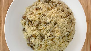 Rice and Pigeon Peas Recipe  Duri ak Pwa Congo [upl. by Neil822]