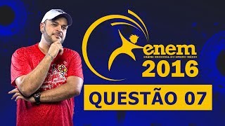 ÁCIDOS NUCLEICOS NO ENEM 2016  questão 07 [upl. by Cassell380]