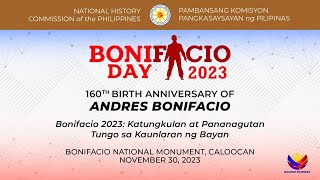 Commemoration of the 160th Bonifacio Day 11302023 [upl. by Sterling]